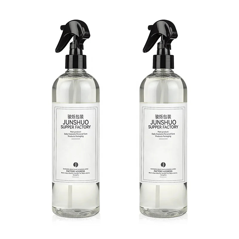 Hot Sale 250ml Custom Plastic PET Boston Spray Bottle