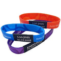 Custom Fabric Polyester Wrist Band Strap Sublimation Wristband With Logo