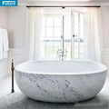 Hot Selling Natural Marble Bathtub Independent Stone Bathtub for Sale