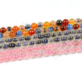 New Bulk Multi-colors Center-filled Candy Agate Loose Beads Strand for DIY Jewelry Making 8MM