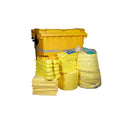 660 L Wheeled Locked Chemical Spill Kit Hazmat Absorb Spill Kit Wheeled Mobile Container Bin