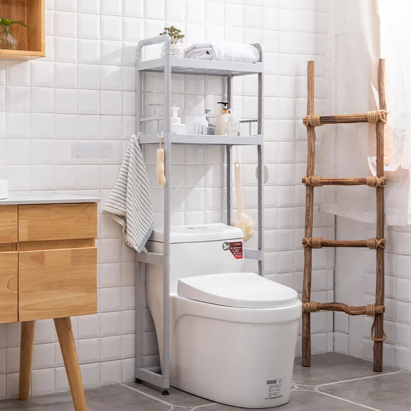 Hot Sale in Toilet Paper Towel Holder Rack 3-tier Plastic Toilet Towel Storage Rack Holder