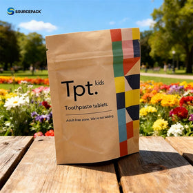 Compostable Zip Lock PLA Eco Friendly Zipper Packaging Ziplock Biodegradable Custom Kraft Paper Bags