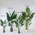 120cm Modern Artificial Bonsai Tree Home Decor Plastic Indoor Palm Pots for Garden Landscaping Fake Plants Indoor Decorative