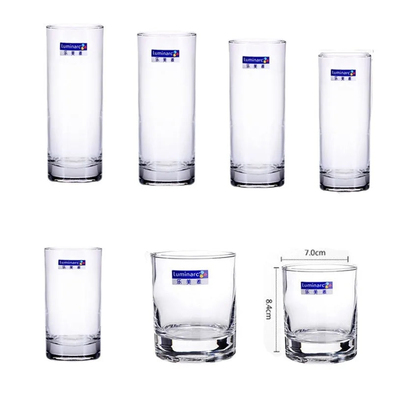 Luminarc Manufacturer Wholesale Explosion Proof Heat-Resistant Glass Tumbler Highball Cup Tea Glass Tumbler