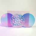 4 Holographic Acrylic Coasters Blank Custom Cork Wood Game Drinks Anime Coaster Laser Engraved Design Plastic Gold Coaster