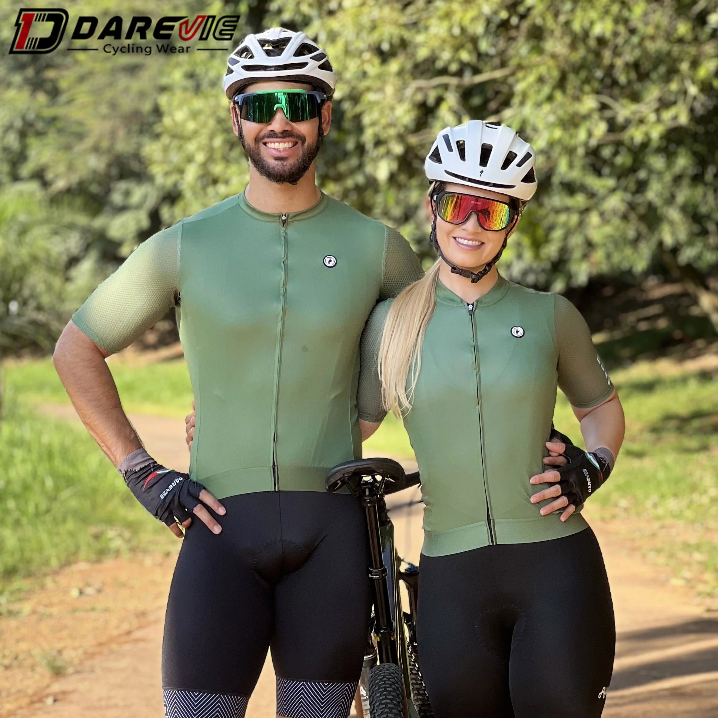 DAREVIE 10 Colors Bike Wear Lightweight Summer Anti-UV Breathable Men Oem Plain Cycling Jersey Sublimation