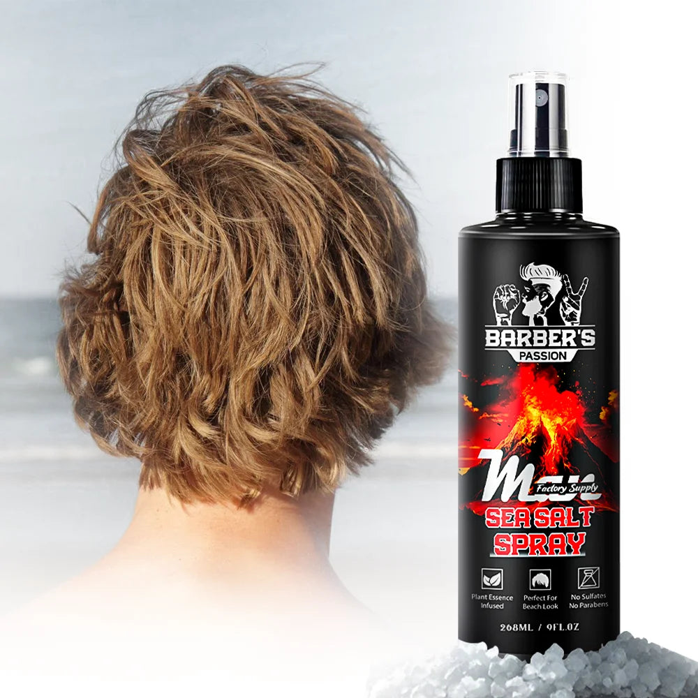 Certified by Both Eu and Us Hair Sea Salt Spray Private Label Man Styling Product