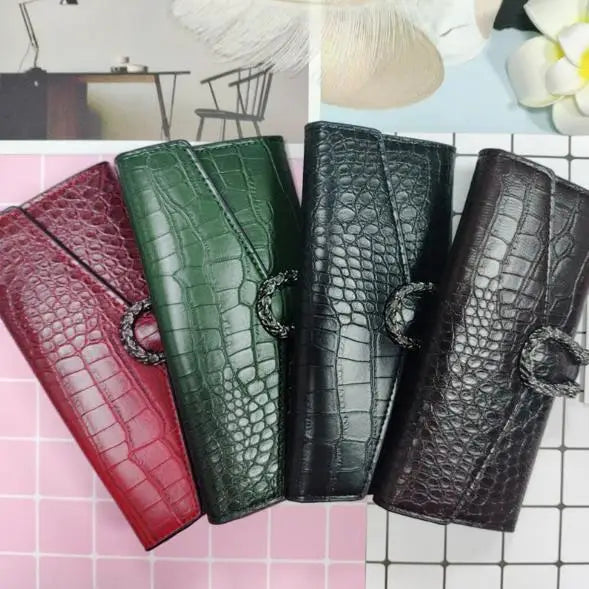 Factory Wholesale PU Leather Synthetic Leather Unique Wallets