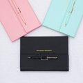 Custom Daily Weekly Undated A5 Planner PU Leather Journal for School Stationery