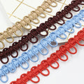 Deepeel LA807 1.7cm Garment Sewing Accessories Clothing Webbing Lace Elastic Band
