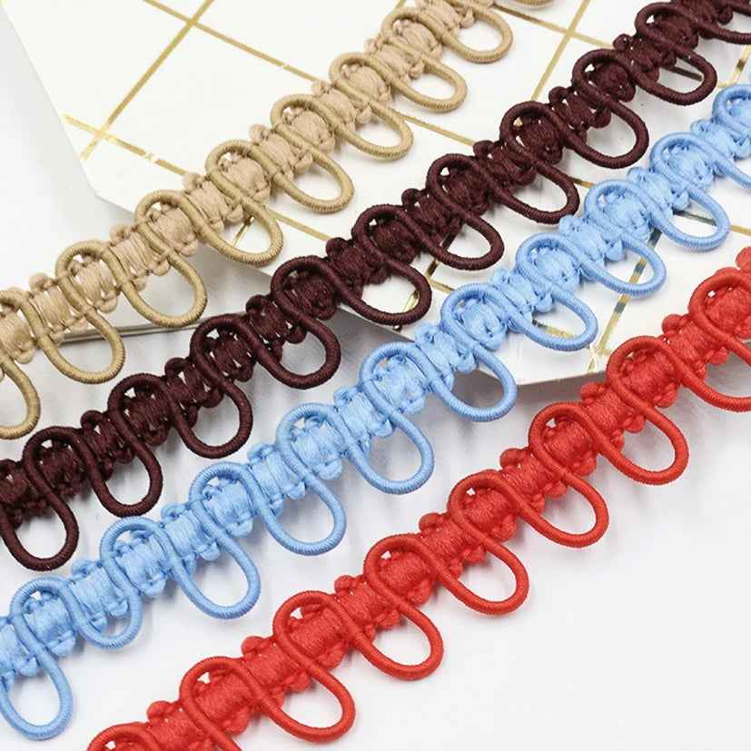 Deepeel LA807 1.7cm Garment Sewing Accessories Clothing Webbing Lace Elastic Band
