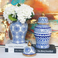 Wholesale Hand Printed Jar Home Goods Small Middle Eastern Ginger Jar With Lids