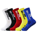 Wholesale Custom Logo Anti-Slip Soccer Football Socks for Men Thickened Grip Socks for Youth Outdoor Adult Spring Sports