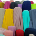 Factory Wholesale Women Dress Fabric Free Sample High Quality Soft Breathable 100D Plain  Polyester Chiffon Fabric