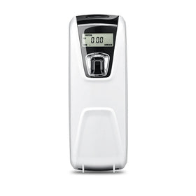 Yuekun Toilet Lcd Automatic air Freshener Perfume Dispenser Wall Mounted 300ML Perfume Fragrance Spray Non Aerosol Dispenser