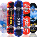 NQ SPORTS Custom logo Freestyle Canadian Maple Dancing Longboard Skateboard  for Good Skate Cruiser Boards