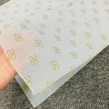 New Design Soft Foil Gold Custom Printing logo Gift Wrapping Paper Clothing Tissue Paper