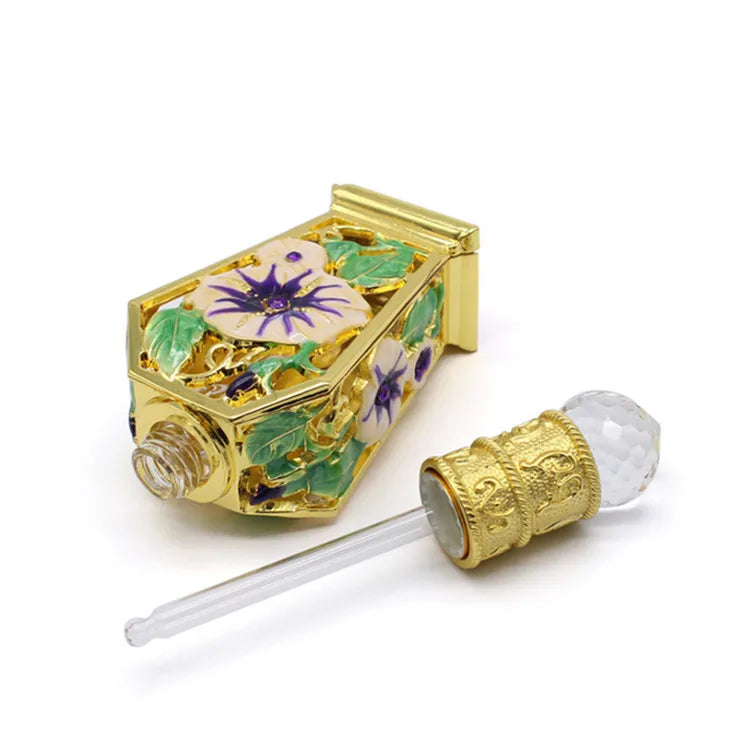 United Attar 15ml 25ml 30ml Emirates Honorable Luxury Engraved Opaque Private Label Perfume Oil Empty Bottle Pack Dubai