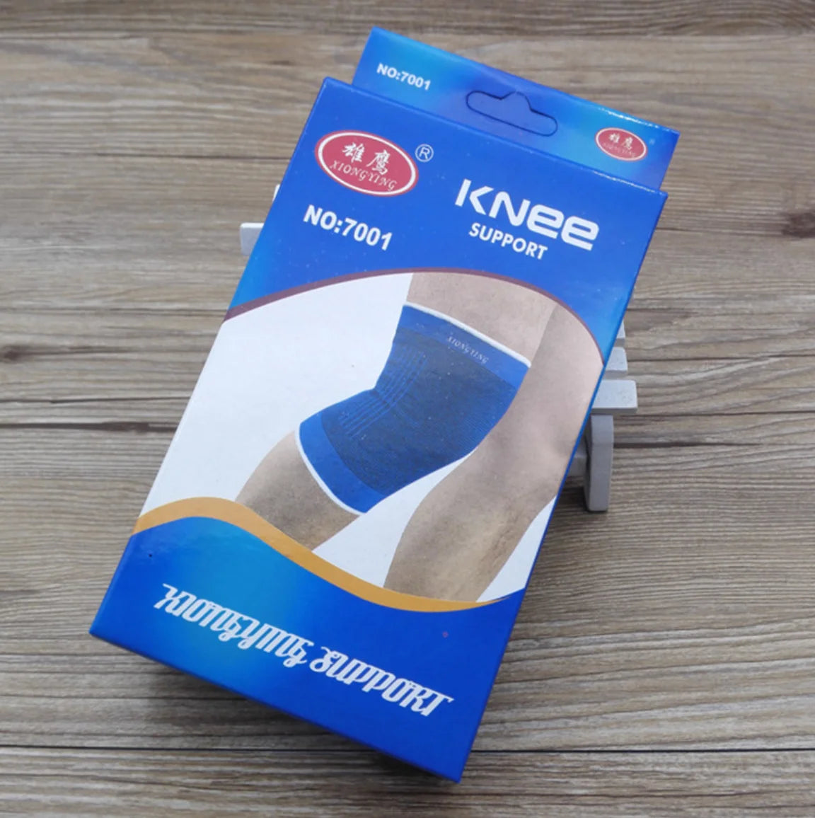 Customized  Compression Sports Brace Breathable Knitted Knee Support Sleeve and Elbow Pads Box Package Included