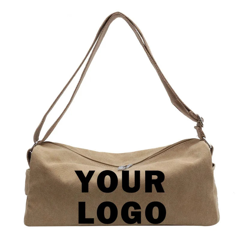 Custom logo Women's Large Capacity Leisure Sports New Crossbody Bag Fashion Shoulder Bag Women's Bag