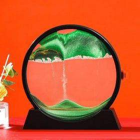 Round Glass Moving Sand Art From Hebei Not Support Everyday Morden Luxury