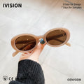 Hot Selling Small Frame Retro Round Wholesale Women's Sunglasses Luxury Sunglasses Custom Fashion in Stock