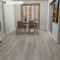 Customizable Light Grey SPC PVC Flooring 5.5mm 6.5mm Anti-Slip Indoor Usage Plain Texture for Hotel 3D Model Design Available