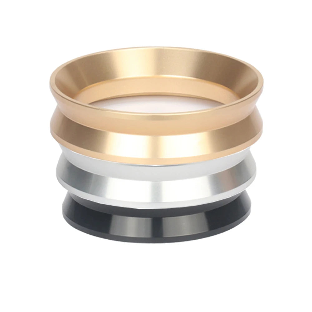 Customize Packaging 1PCS Aluminum Dosing Cup Coffee Filter Doseur De Cafe Dosing Funnel 58mm