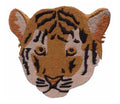 Customized 3D Tiger Badge Embroidered Iron-On Felt Patch for Clothing Cute Style