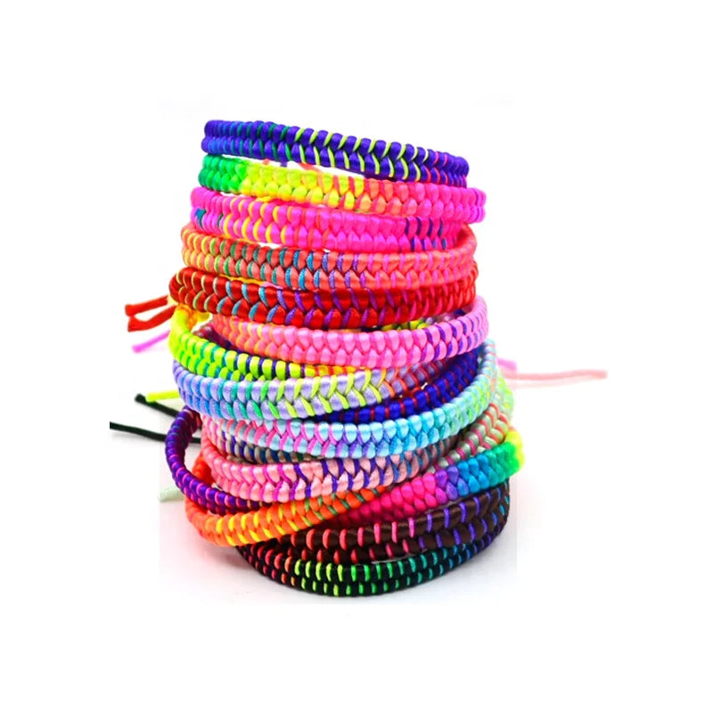 Hot Sale Bohemia Cheap Colourful Handmade Braided Friendship Bracelet