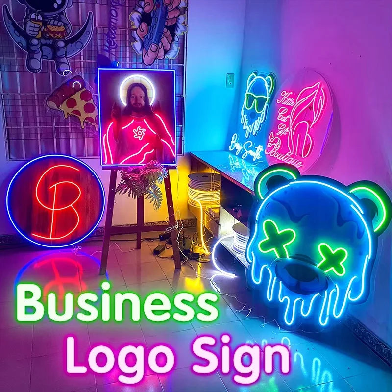 Winbo Gaming Neon Led Sign Bedroom Decor Wall Decor Internet Neon Night Lights Party Bar Club Gamer Boys Neon Sign Custom logo