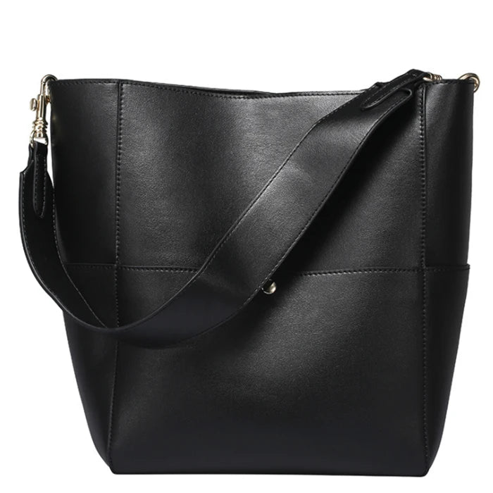 Dropshipping Vintage Ladies Handbag Genuine Leather Shoulder Bag for Women