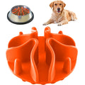 Slow Feeder Dog Bowls Insert Soft Silicone Slow Eating Dog Food Bowl for Compatible with Regular and Elevated Dog Bowls