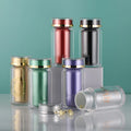 CUSTOM 60cc Empty Round Bottles with Screw Cap Inner Box Medicine Pill Tablet Vitamin Supplement Holder Food Grade Storage Box