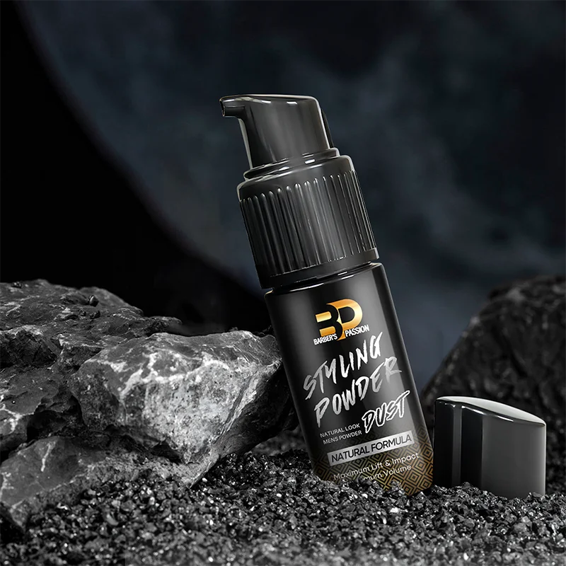 BARBERPASSION Customize Scent and Your Own logo Volume Hair Styling Powder Spray Matte Finish for Men