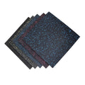 Waterproof 25mm EPDM Gym Rubber Floor Soundproof Anti-Shock Exercise Mat Tile Eco-friendly Smooth Surface Protective Flooring