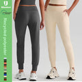 Recycled Polyester Women's Joggers Pants Gym Fitness Lightweight Athletic Leggings Tapered Lounge Pants