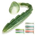 Spinpoler Paddle Tail Swimbait Fishing Lure 7cm 9cm 11.5cm Worm Shad Soft Plastic Artificial Bait for Bass Saltwater Freshwater