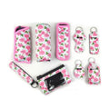 Full Printing Neoprene Keychain Pouch Card Zip Purse and Can Cooler for 12oz Slim Cans