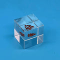 Customized Resin Cube Display Rack with Moulding Insert Insect Resin Block