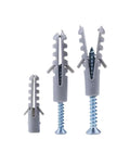 Factory Supply Stainless Steel Carbon Steel Self-Tapping Truss Wood Screws with Wall Plugs Drywall Wood Work ISO Metric