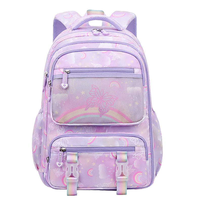 New Fashion Student Schoolbag Large Capacity Lightweight Shoulder Bag Mochila Escolar
