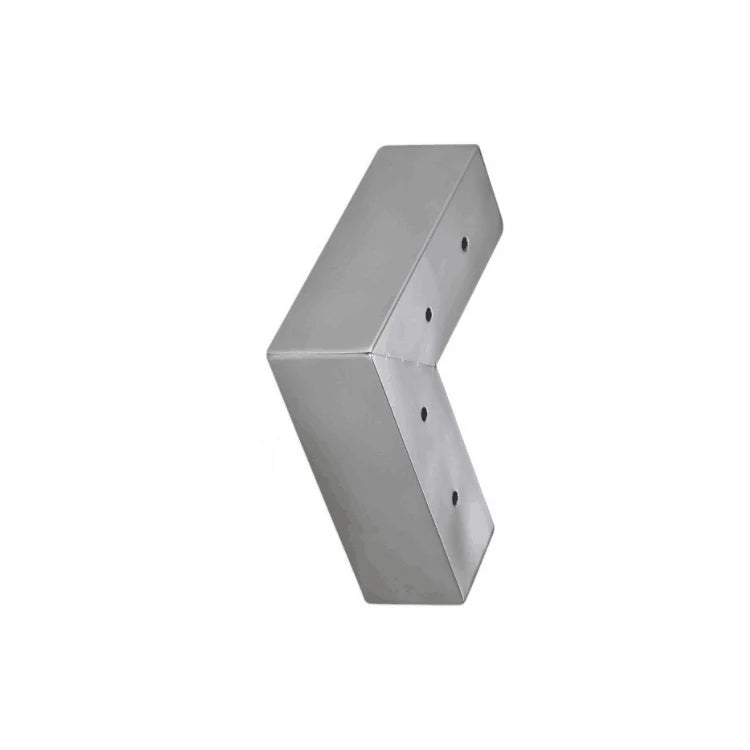 Metal Modern Steels Leg for Sofa Base 2 Inch square Feet for Furniture SL-186