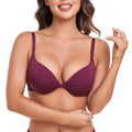 Binnys Soutien Gorge Et Slip Comfortable Woman Sin Costura Lace Plus Size One Piece Sostenes Push up Padded Womens Underwear