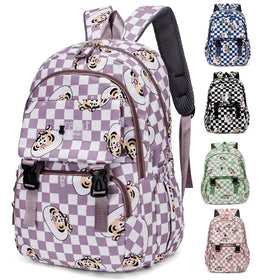 Custom Korean Trend Casual Large Bagpack Backpack School Girls Children