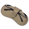 New Fashion Genuine Leather Soft Luxury Eyewear Bag Pouch and Sunglasses Case for Custom Logo