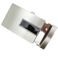 Adjustable 35mm Zinc Alloy Automatic for Buckle Quick Release Clothing Logo with Black Enamel Rubber Stopper for Belt Buckles
