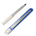 Factory Wholesale Custom Logo  Stainless Steel Nail Tools Double Sided Nail Fil Professional Nail Files