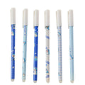 Cute Shark Design Moyi Erasing Gel-Ink 0.5mm Black Ink 17.5cm Students Office Use Plastic Material Promotion Decoration Gift